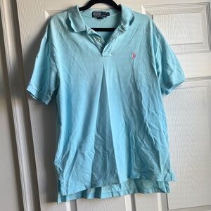 Polo by Ralph Lauren Men's Sky Blue Polo Shirt